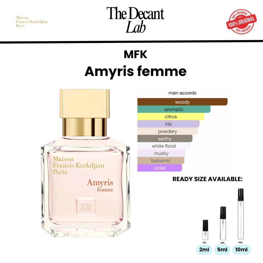 DECANT MFK Amyris Femme (2ML, 5ML, 10ML) 100% ORIGINAL