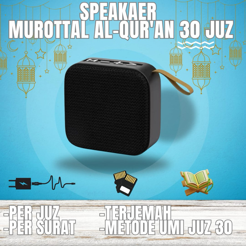 SPEAKER MUROTTAL AL QUR’AN 30 JUZ