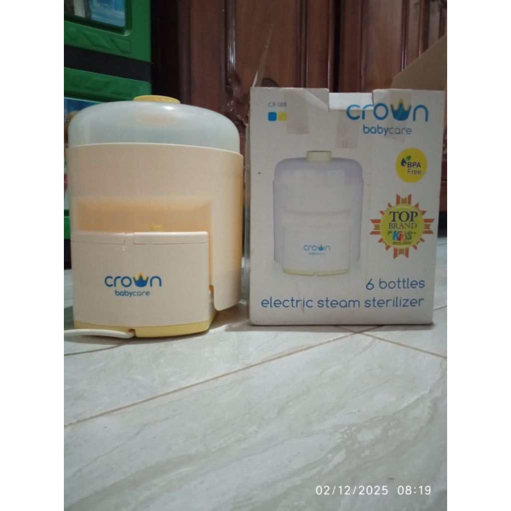 Crown steril botol bayi