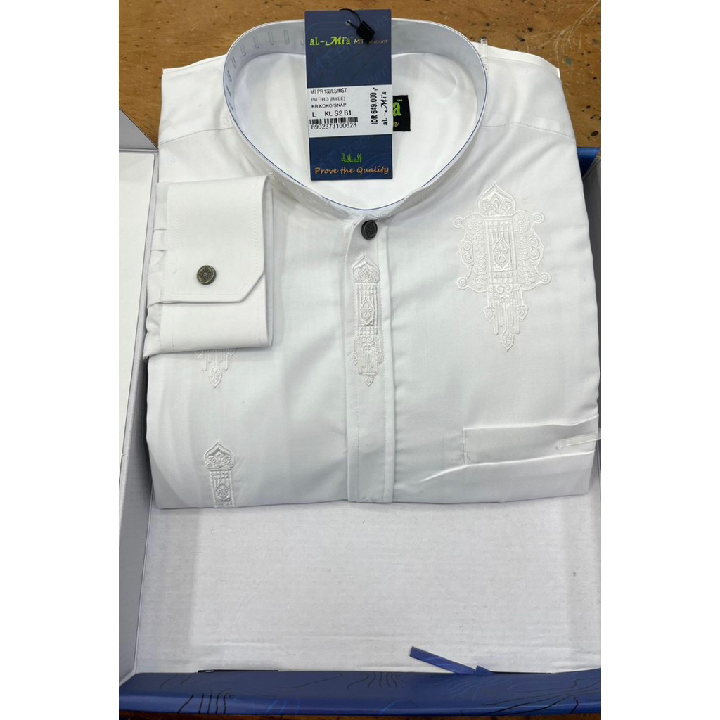 BAJU KOKO ALMIA PREMIUM MANSET -BAJU KOKO ALMIA TERBARU