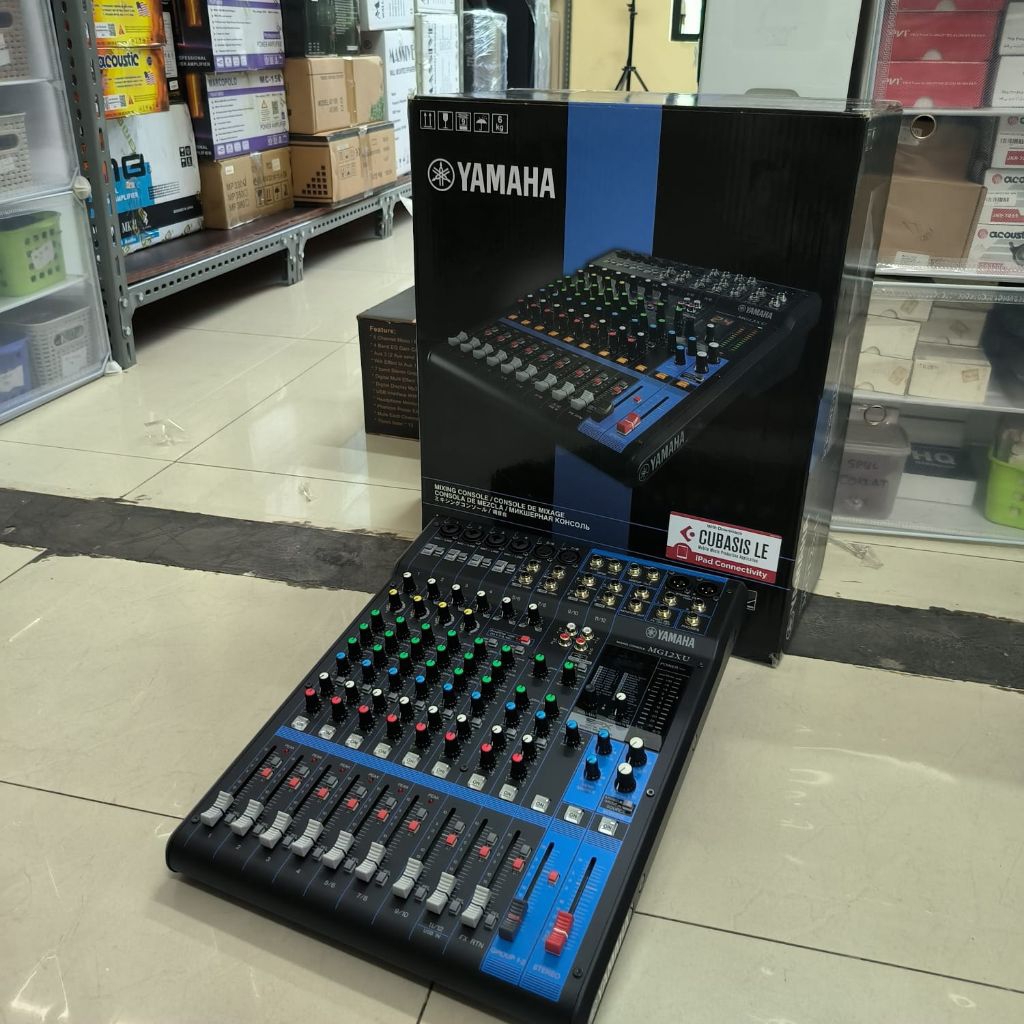 Mixer Audio Yamaha MG12XU Original Yamaha MG 12XU Mixer Yamaha MG12XU Original Yamaha MG12XU