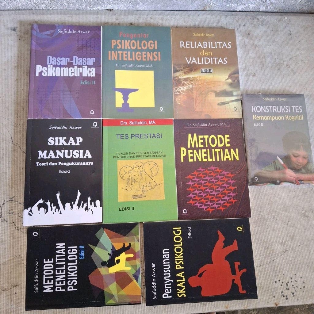 DASAR-DASAR PSIKOMETRI. PSIKOLOGI INTELEGENSI. RELIABILITAS DAN VALIDITAS. SIKAP MANUSIA. TES PRESTA