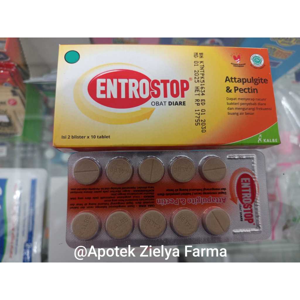 ENTROSTOP TABLET DEWASA || ENTROSTOP HERBAL DEWASA CAIR || ENTROSTOP HERBAL ANAK CAIR