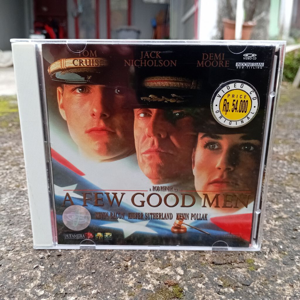 VCD A Few Good Men Tom Cruise Demi Moore (1992) Teks Indonesia Original Columbia Pictures VideoCD Mu