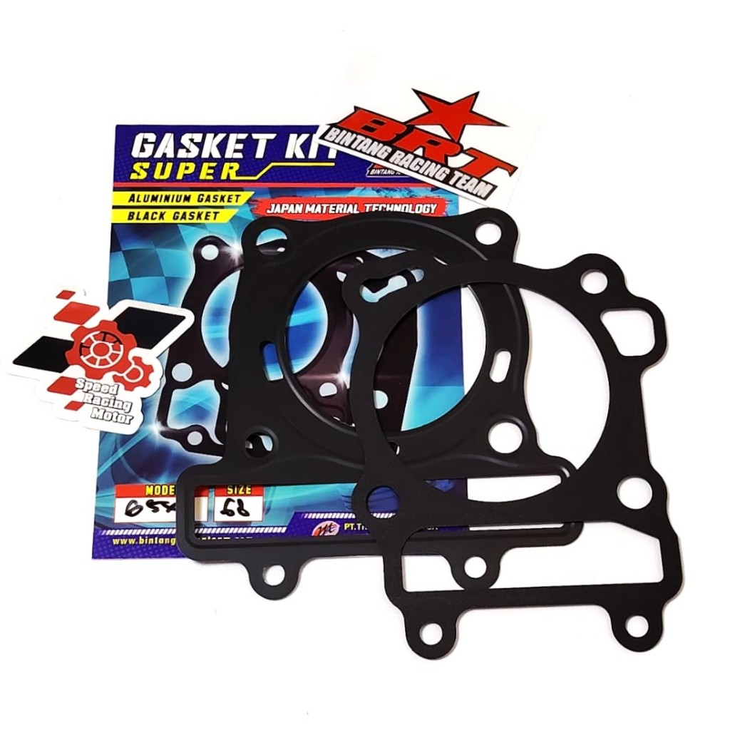 PAKING BRT GASKET CERAMIC BLOK HEAD 68mm GSX 150 SATRIA FU FI 150 Injeksi Gasket 68 mm GSX150 SATRIA
