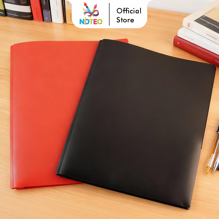 Map Folder Plastik Ukuran A4 2 IN 1 - Metode Binder & Arsip Multifungsi WJJ-0509