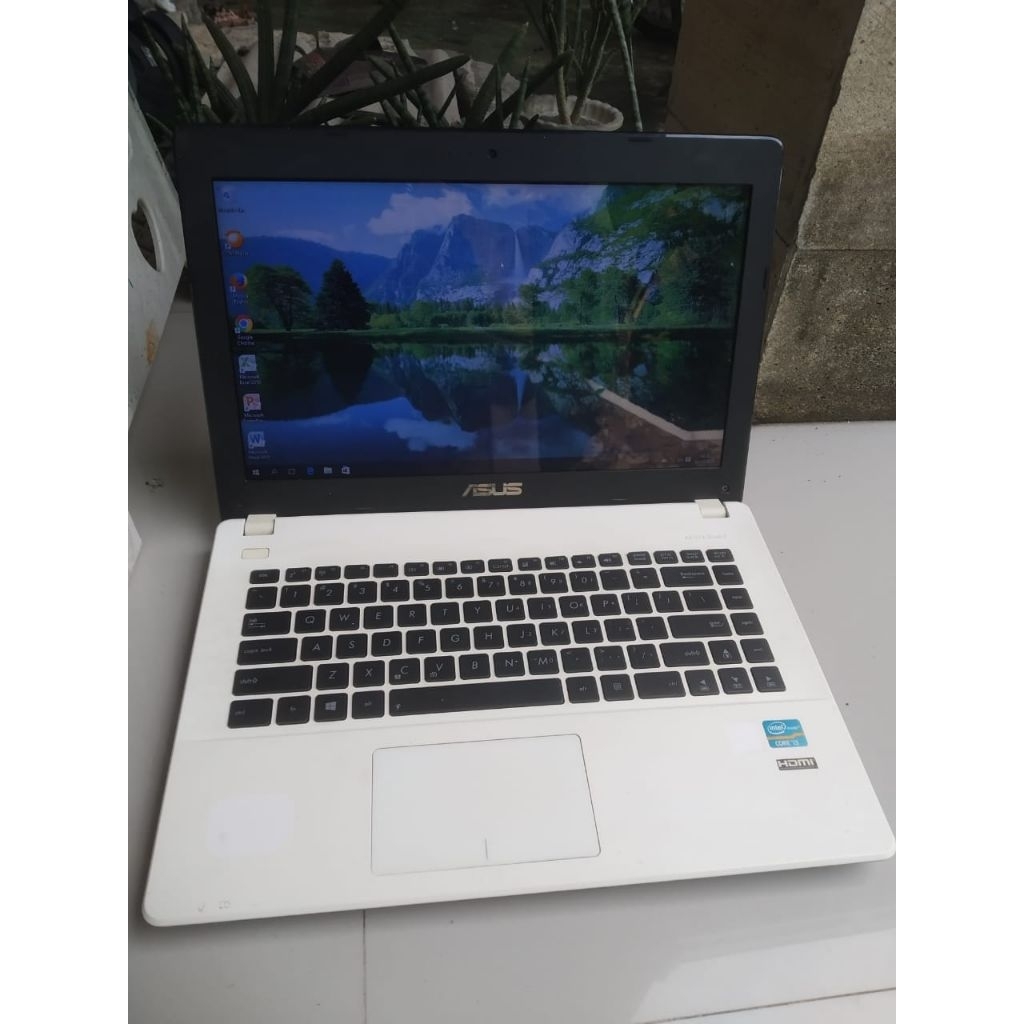 Laptop Asus Core i3 Ram 4 GB siap pakai