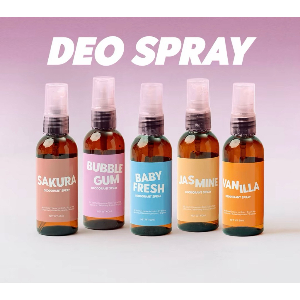 JENSKIN NATURALS DEODORANT SPRAY Ready stok