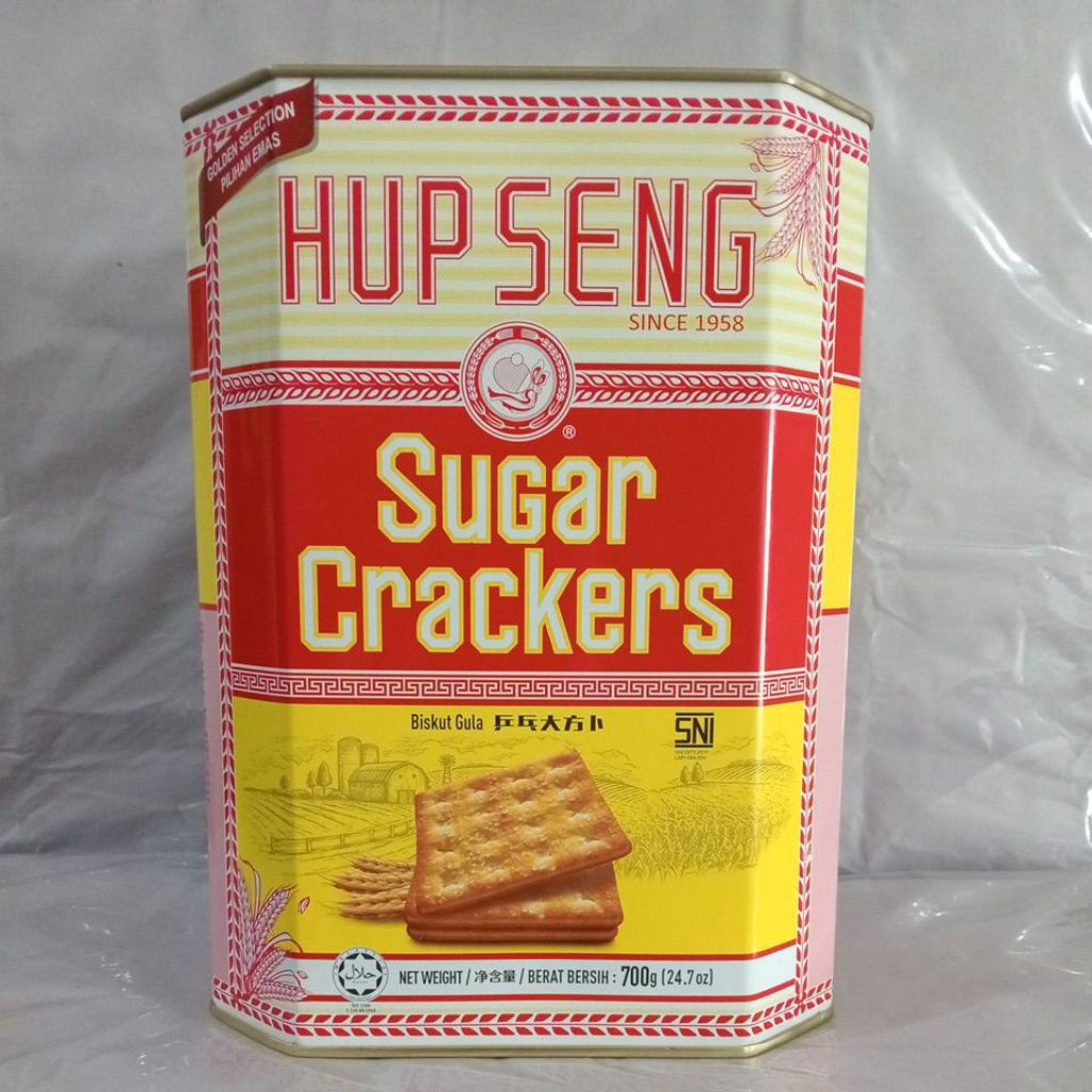 Hup Seng Sugar Crackers Kaleng 700g