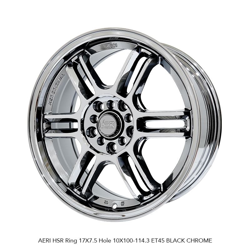 velg rpf1 r17 hsr aeri black chrome pelak racing rpf untuk avanza veloz new xenia ertiga innova dll