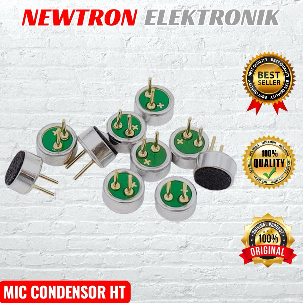 Mic Condensor 6.0mm Kondensor Microphone Compatible Baofeng UV5R UV82 Vertec VT-5R VT-82 BF-888S Pof