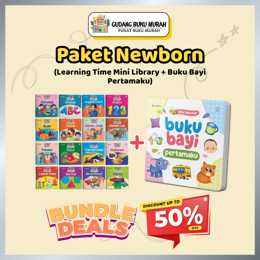 ZiyadBooks - Paket Newborn isi 17 buku