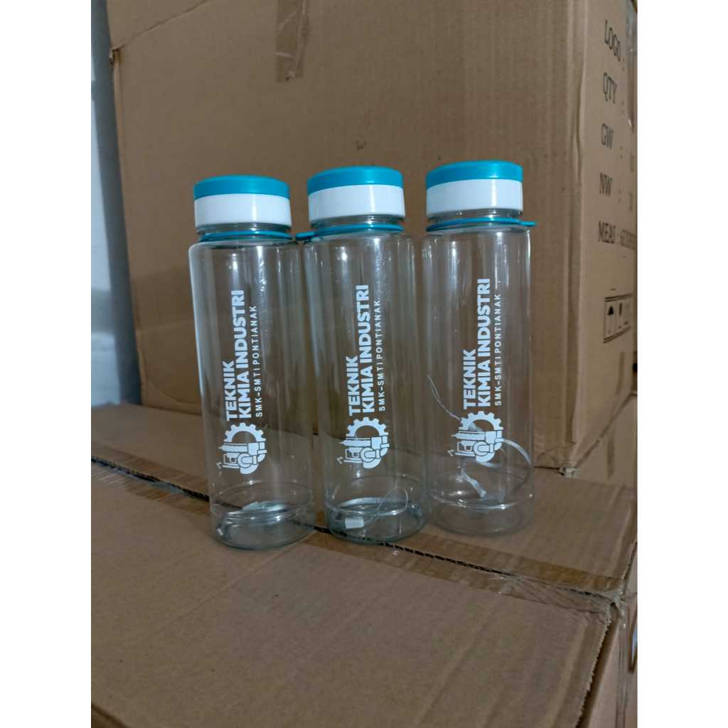 MY Bottle Dream POLOS (+) CETAK_My Dream 1000ml_Botol Minum Plastik 1 liter