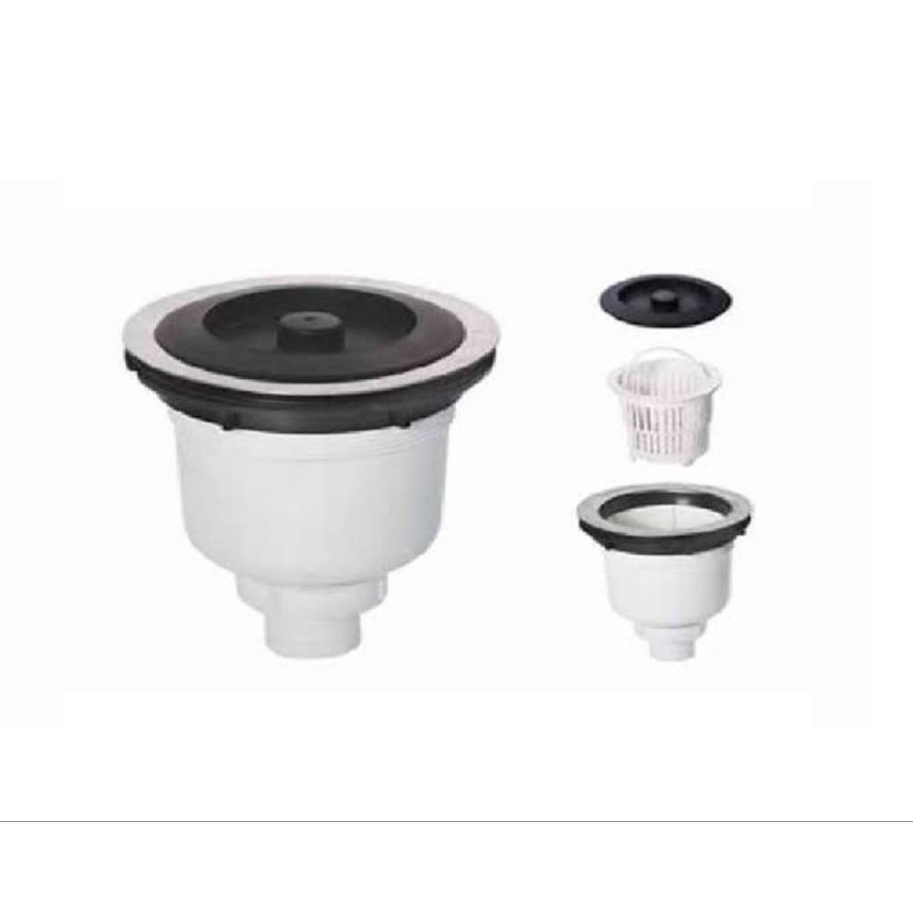 AFUR BAK CUCI PIRING PVC ( BIBIR STAINLESS )