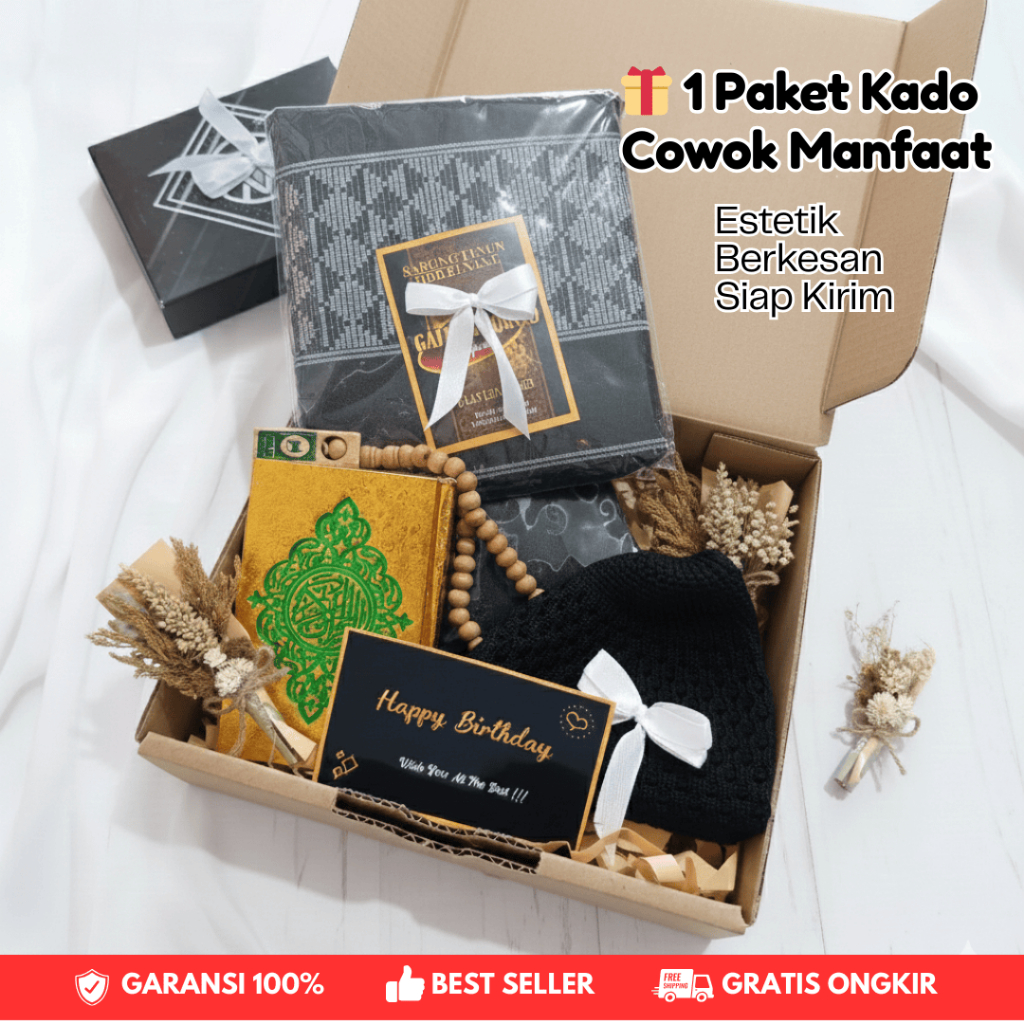 Kado Hampers Ultah Cowok Laki Ramadhan Lebaran Idul Fitri Hadiah Ulang Tahun Khitan Anak Laki Gift B