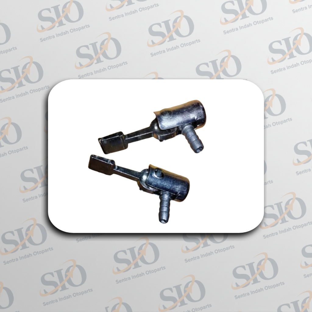 Kepala Pompa Ban Sepeda Motor Mobil Lock JEPIT | Adaptor Nozzle Selang Angin Kompresor A60