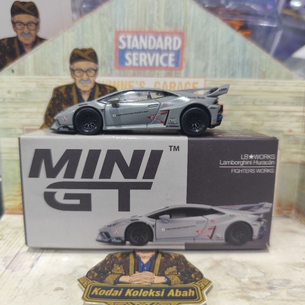 MiniGT Lamborghini Huracan Aventador LBWK LB Works
