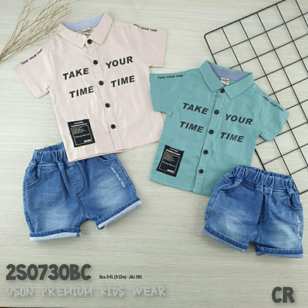 setelan uson import kemeja