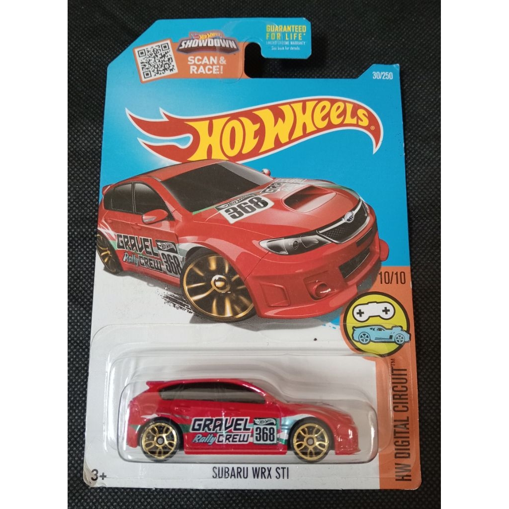 HOT WHEELS SUBARU WRX STI
