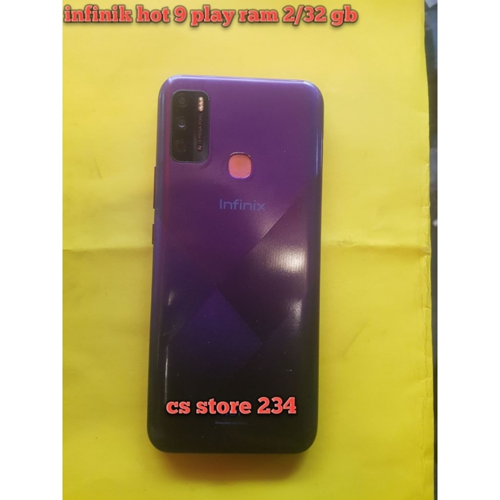 Infinix hot 9 play ram 2/32 gb original