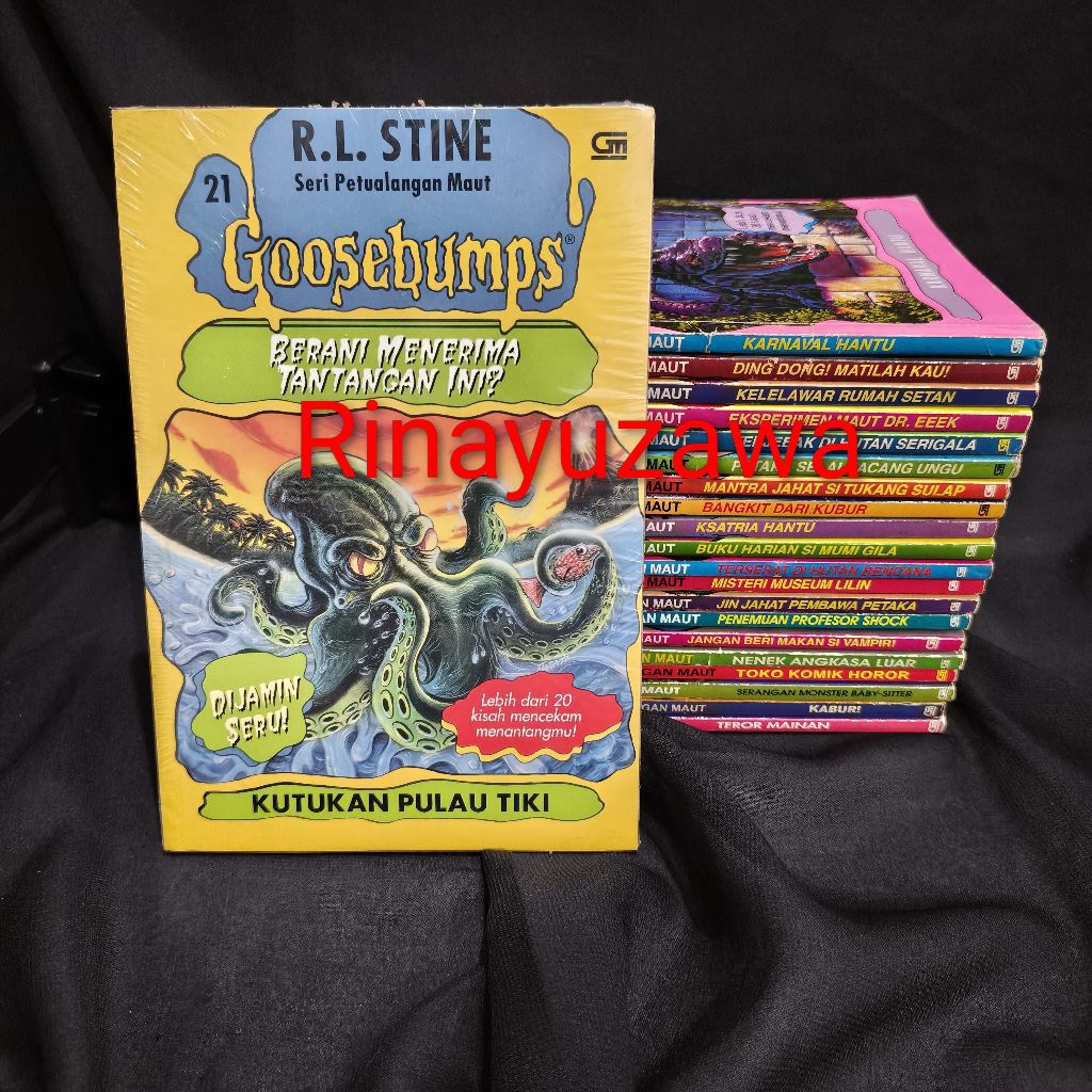 Buku Misteri Goosebumps Seri Petualangan Maut by R L Stine