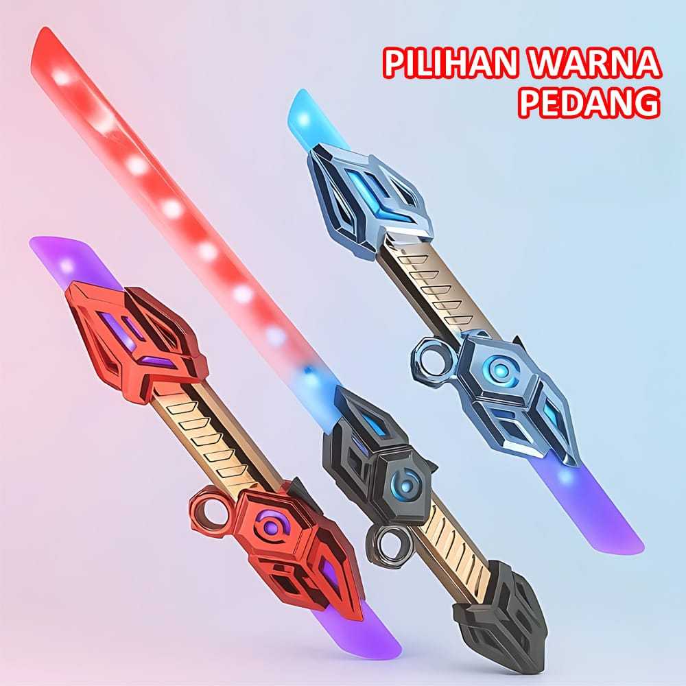 Mainan Anak Pedang 2 Sisi Mainan Pedang Lampu Ada Suara
