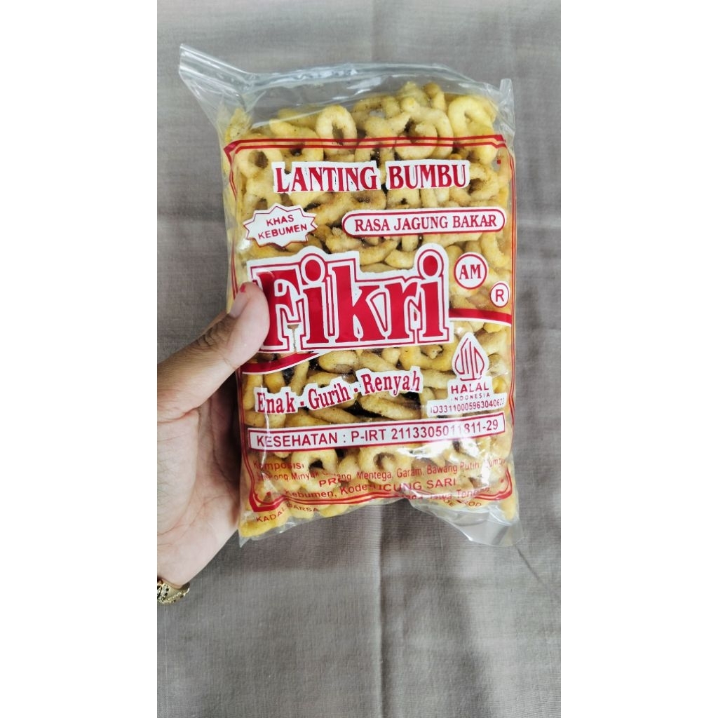 Lanting Bumbu Fikri Lanting Khas Kebumen Lanting Singkong Lanting Bumbu Kemasan 200gram