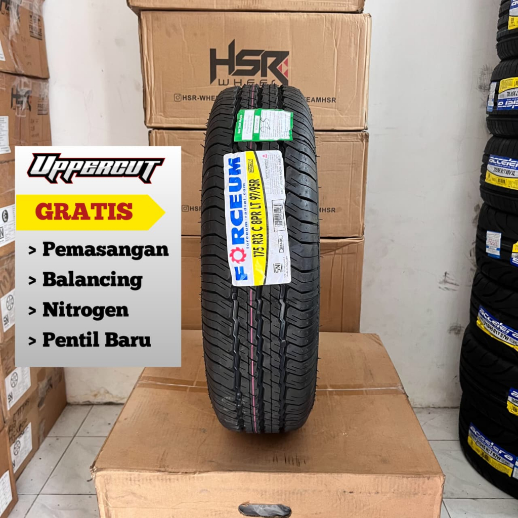 Ban Muatan 175 R13 Forceum Digon LT Untuk Grandmax Ban Tubles Baru