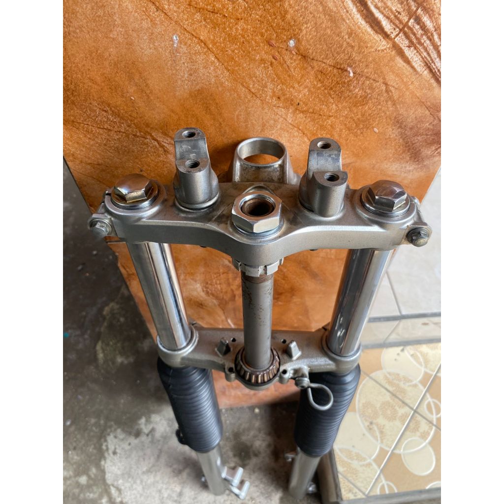 Tele KLX SIM 5 / 5 ORI Copotan Motor KLX 150 Shockbreaker KLX Original