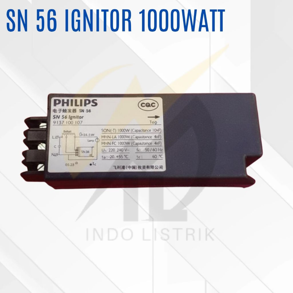 Ignitor Philips SN56 1000w Philips Ignitor sn58 1000w