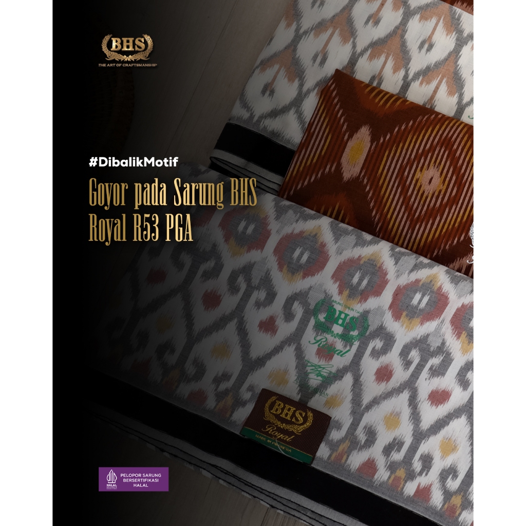 SARUNG BHS ROYAL GOYOR MOTIF PGA