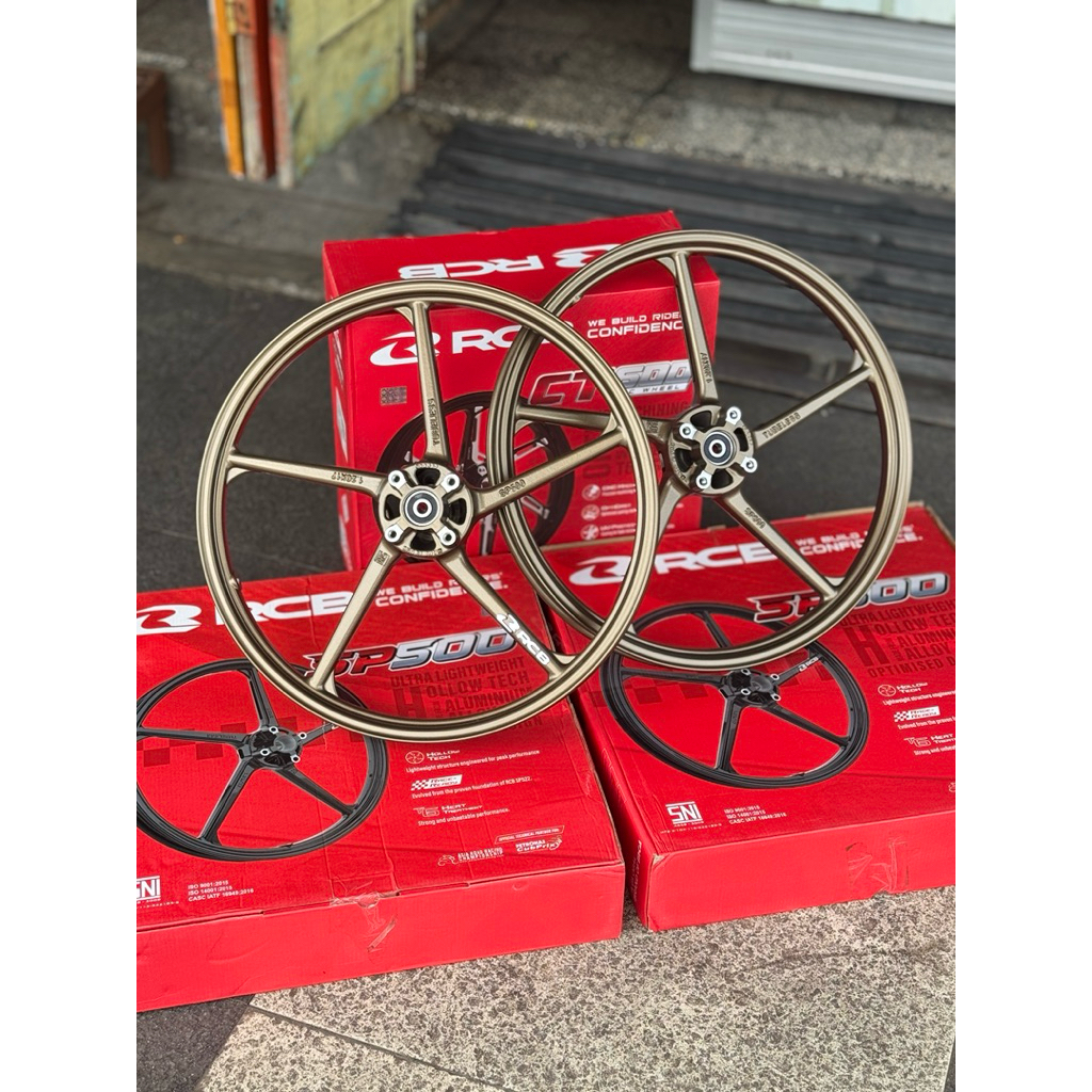VELG PALANG 5 RCB SP 500 FRONT ONLY DEPAN SAJA 120 / Ring 17 JUPITER Z MX OLD KING MIO SOUL FINO GL 