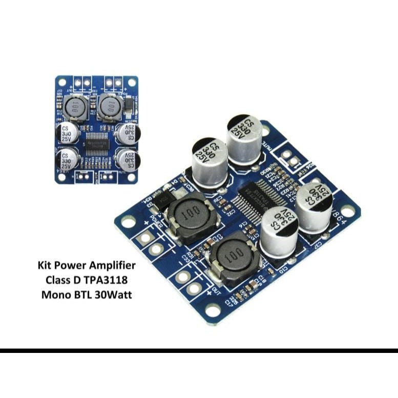Power TPA3118 Mono Digital Audio Amplifier Class D
