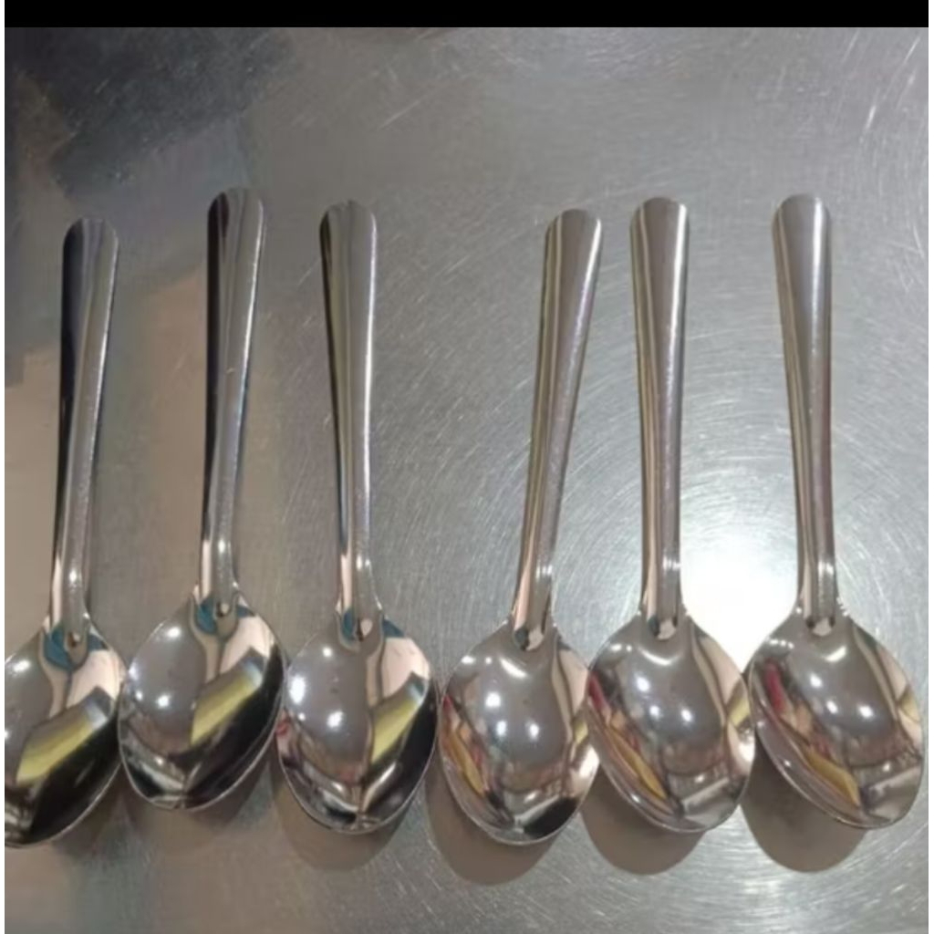 6 buah - sendok noble - garpu noble sendok tebal garpu tebal / sendok makan tebal / garpu makan teba