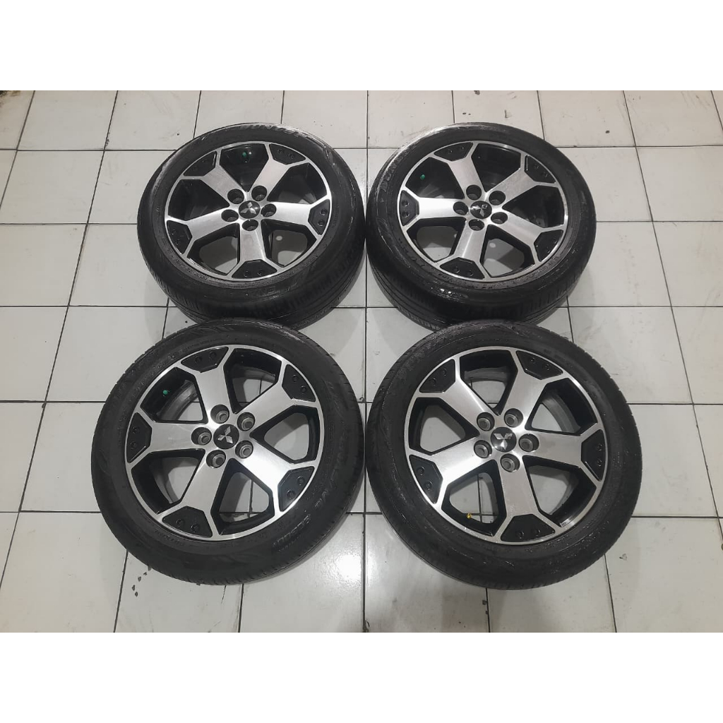 DIJUAL VELG SECOND COPOTAN MOBIL X PANDER RING 17 PCD 5X114 + BAN