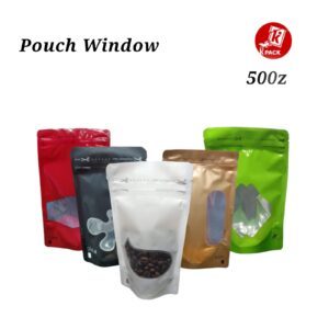 STANDING POUCH WINDOW TRANSMETZ 500 GRAM