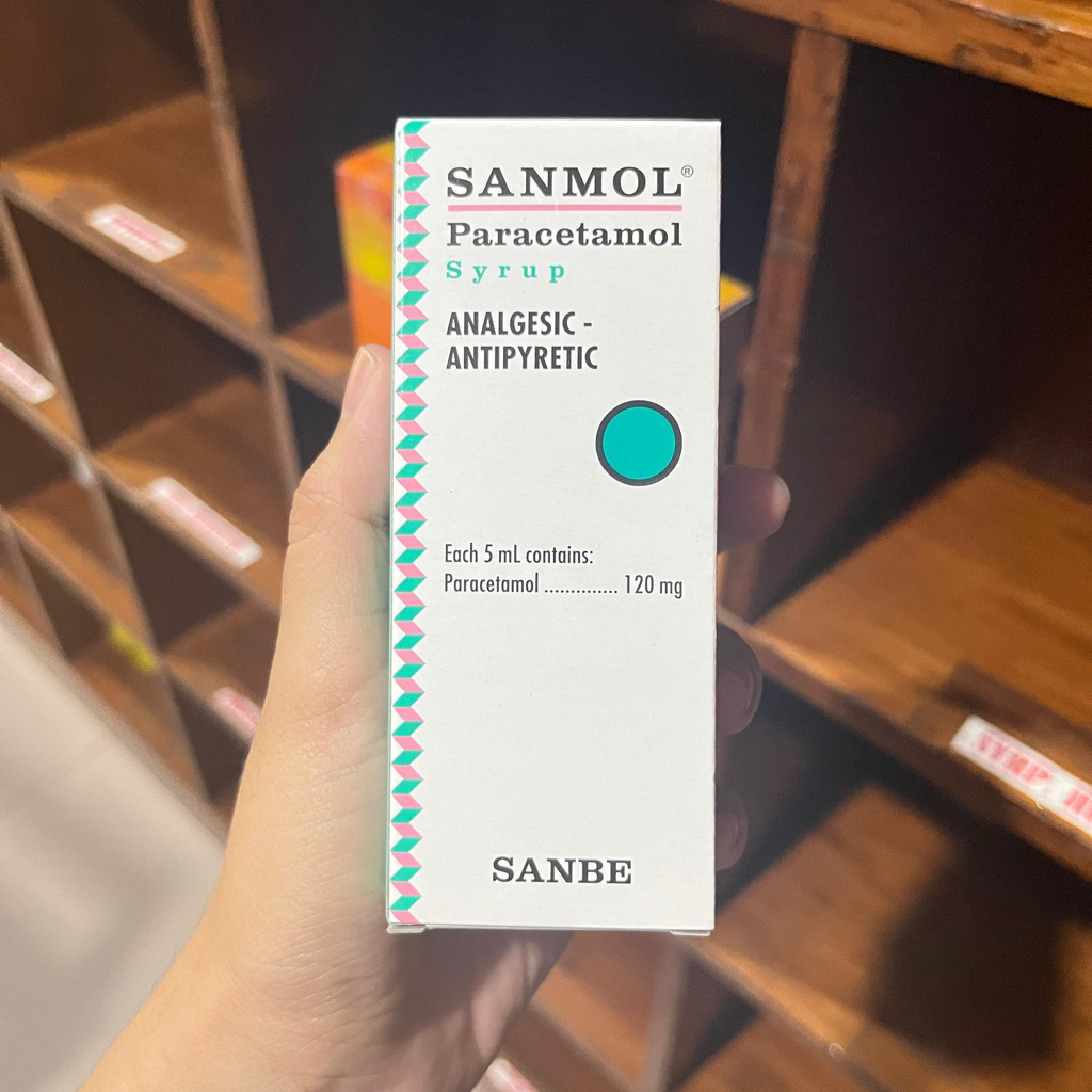 Sanmol Paracetamol Sirup Obat Penurun Panas/ Demam Anak