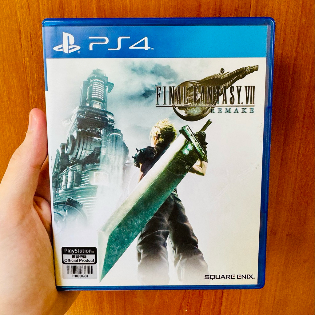 Bd Kaset Ps4 Final Fantasy 7 Remake Cd disc FF VII Playstation PS 4 5 Game Games PS4 PS5 Reg 3 xv Re