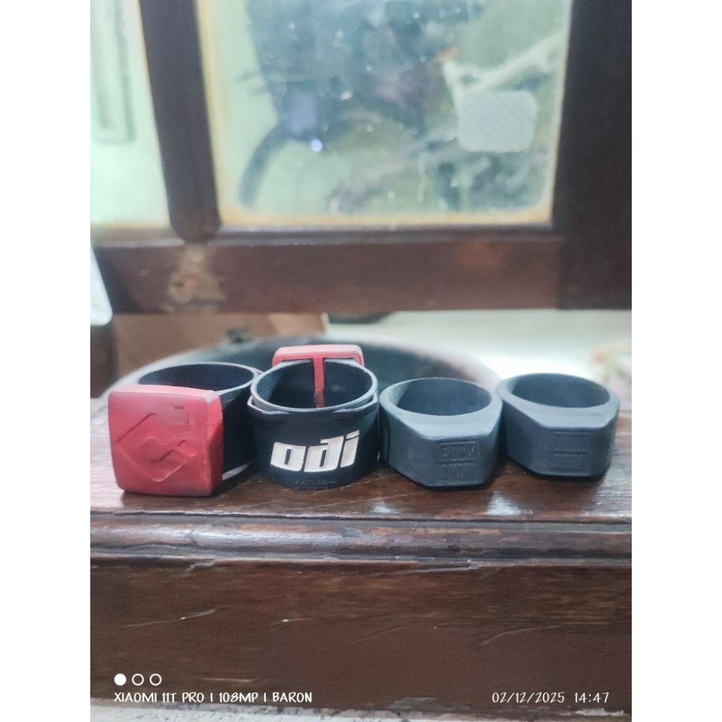 karet damper fork bumper ODI karet pelindung stachion dan frame fork double crown Rockshox Boxxer do