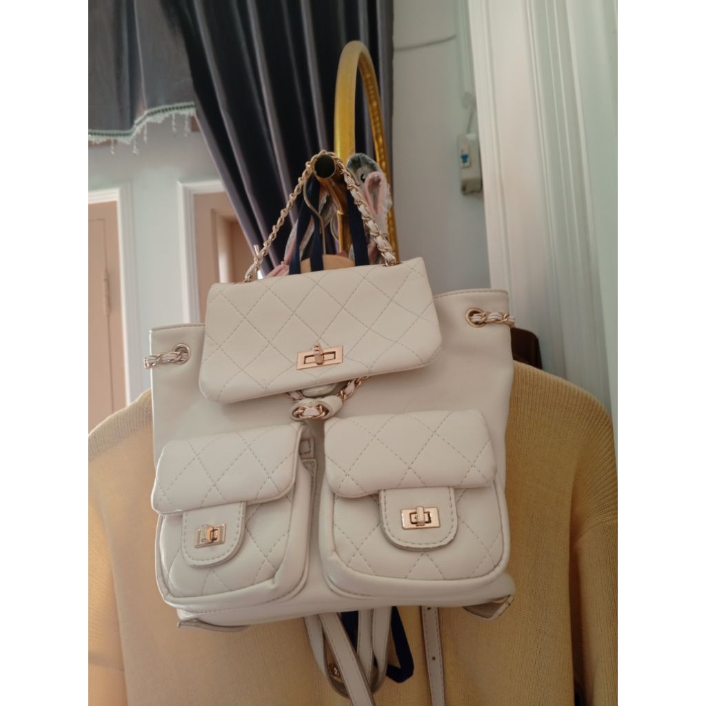 PL tas enji backpack ivory