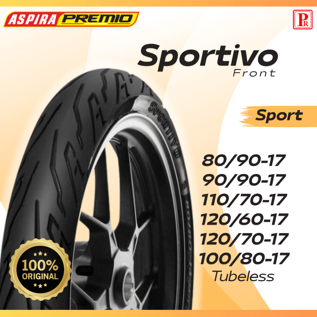 Ban Aspira Premio Sportivo Massimo 110/70-17 140/70-17 TUBELESS