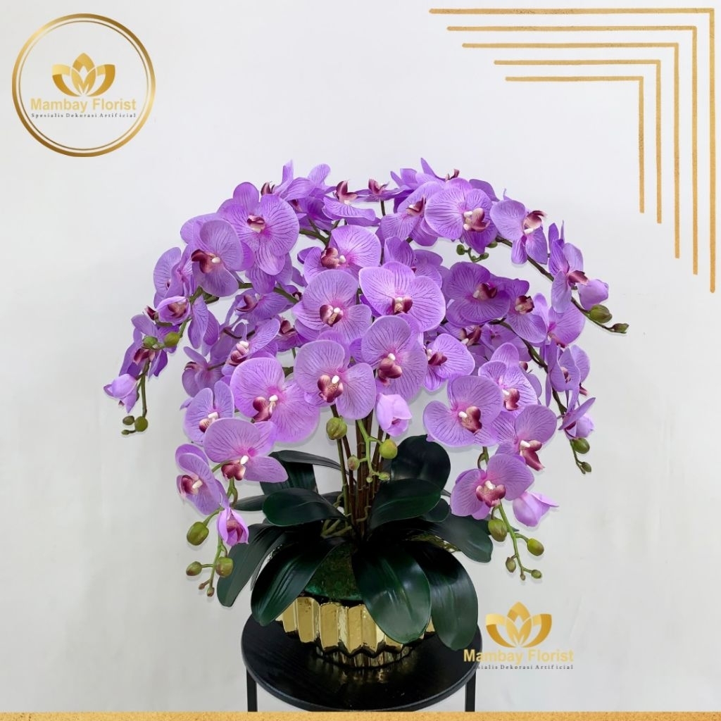 Bunga Anggrek Latex Premium
