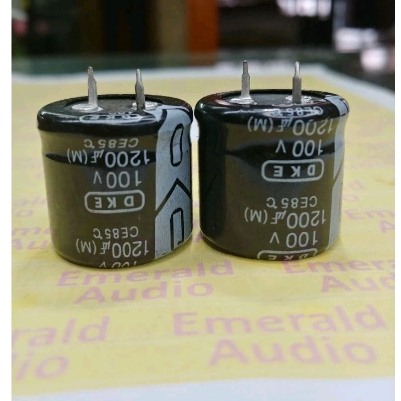 Elco 1200uf/100 volt Kapasitor Elco 1200uf/100 volt DKE Korea