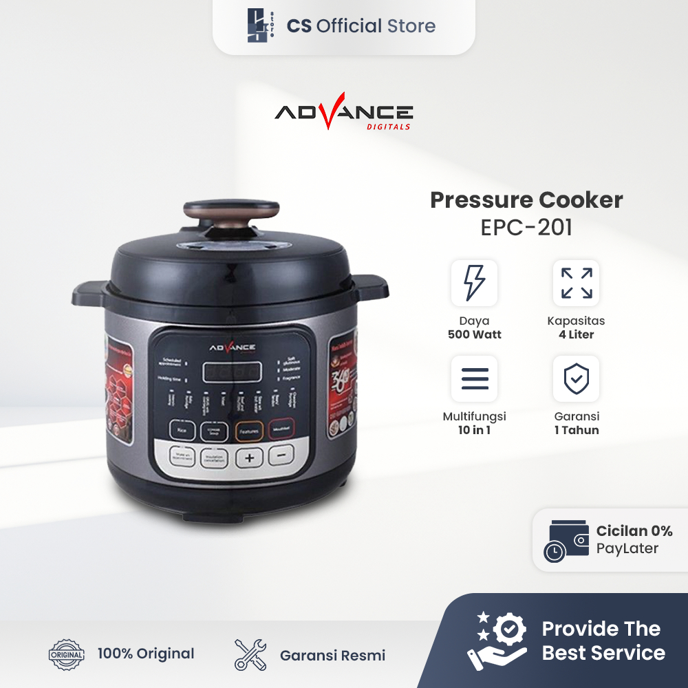 ADVANCE Electric Pressure Cooker EPC 201 (Panci Presto Elektrik)
