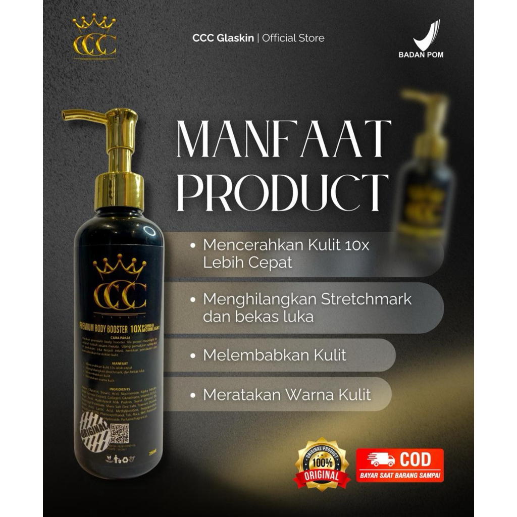 Body Booster premium CCC Glaskin