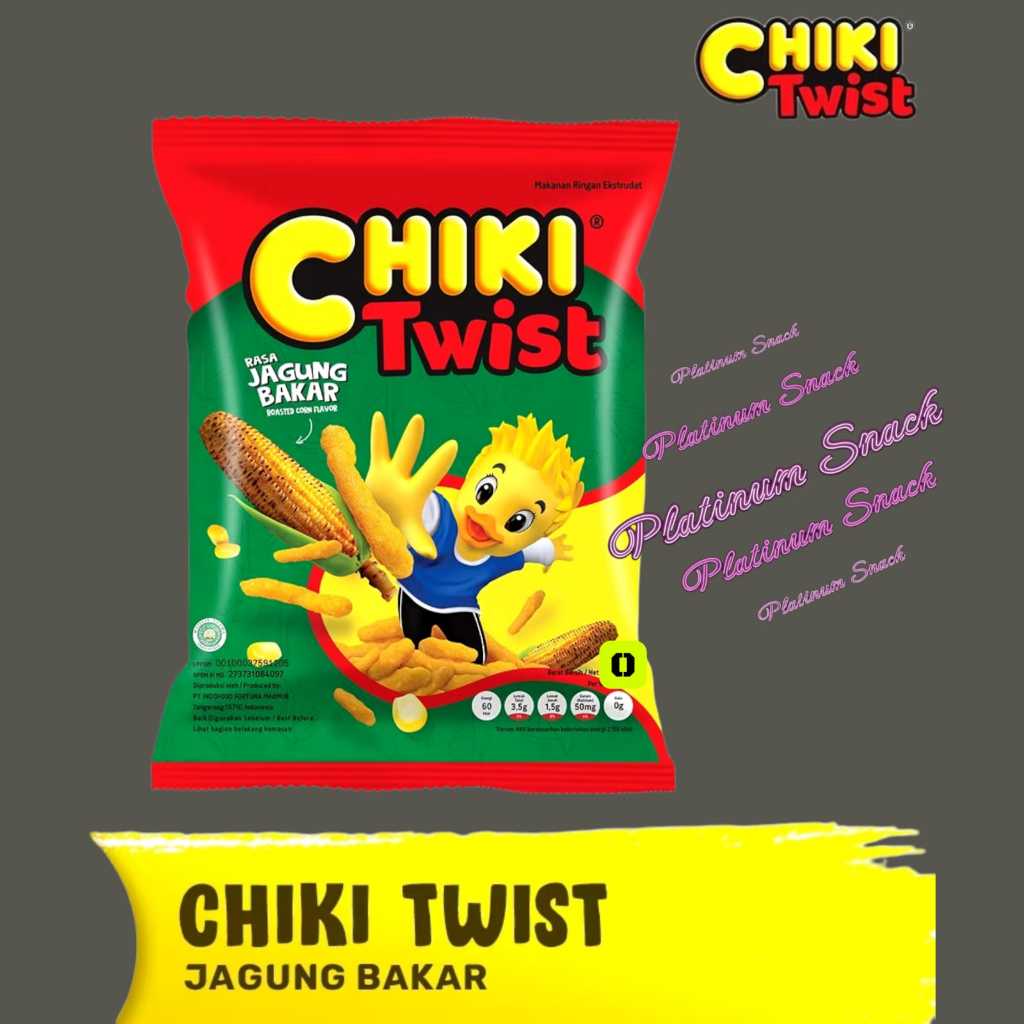 Chiki Twist Roasted Corn | Isi 10 Bks