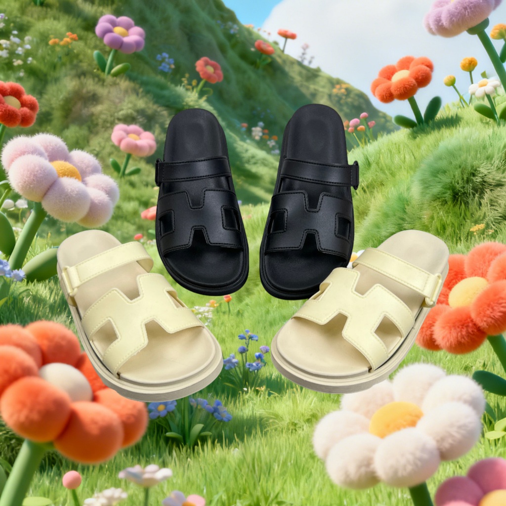 YUTU - sandal wanita kekinian sandal wanita terbaru 2025 sandal wanita karet