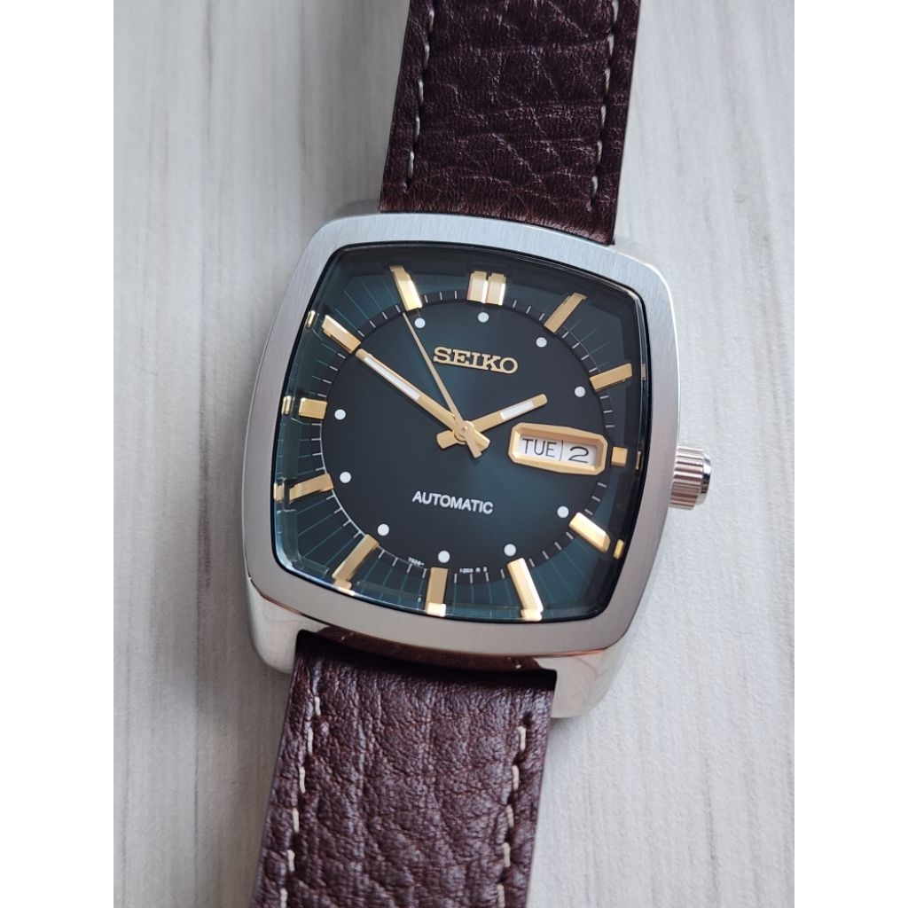 Seiko Recraft Series Automatic Green Dial SNKP27 Super Mulus Like New