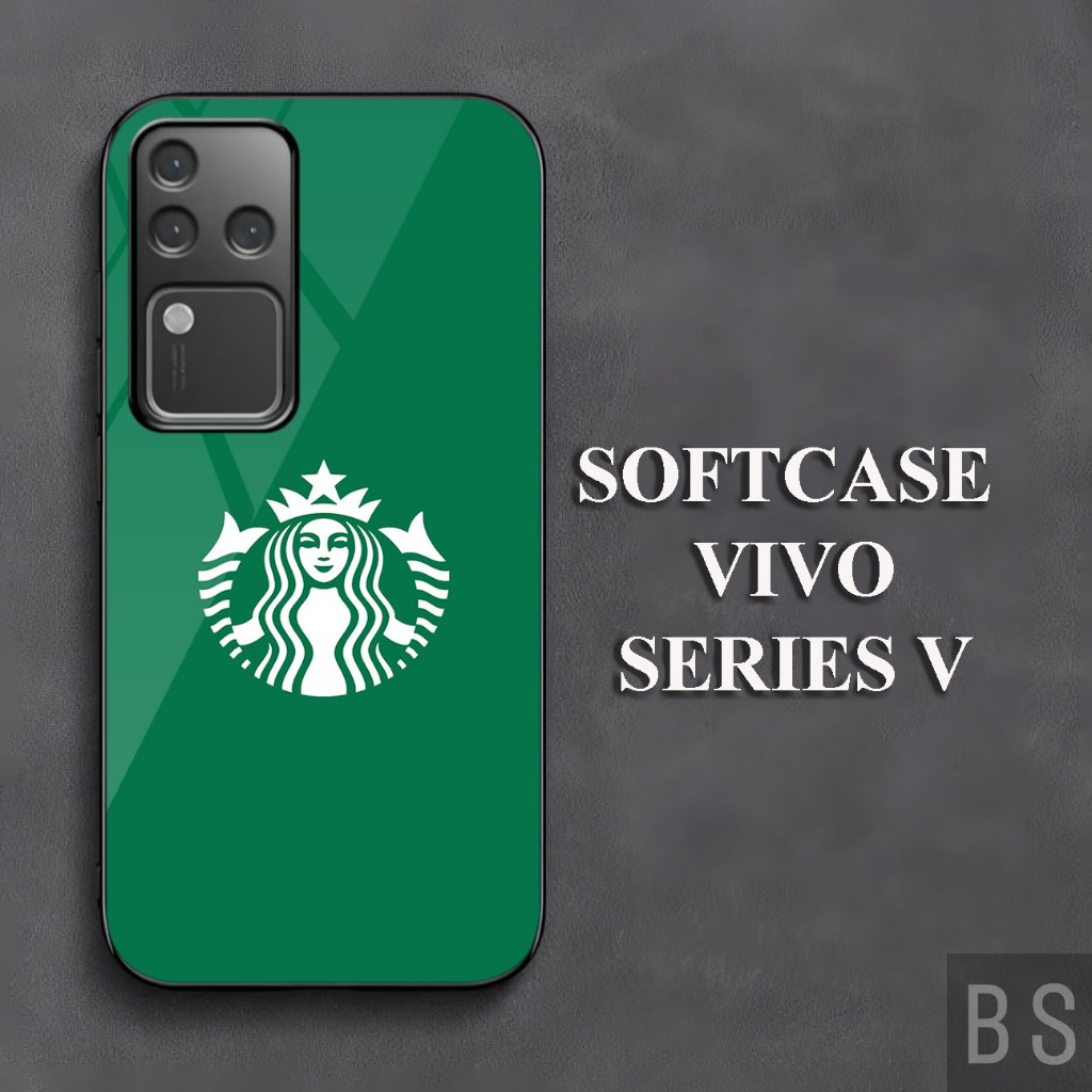( MK08 STARBUCKS ) Softcase Glossy Vivo V17 V19 V20 V20E V20 PRO V21 V21E V23 V23E V27 V27E V29 V30E