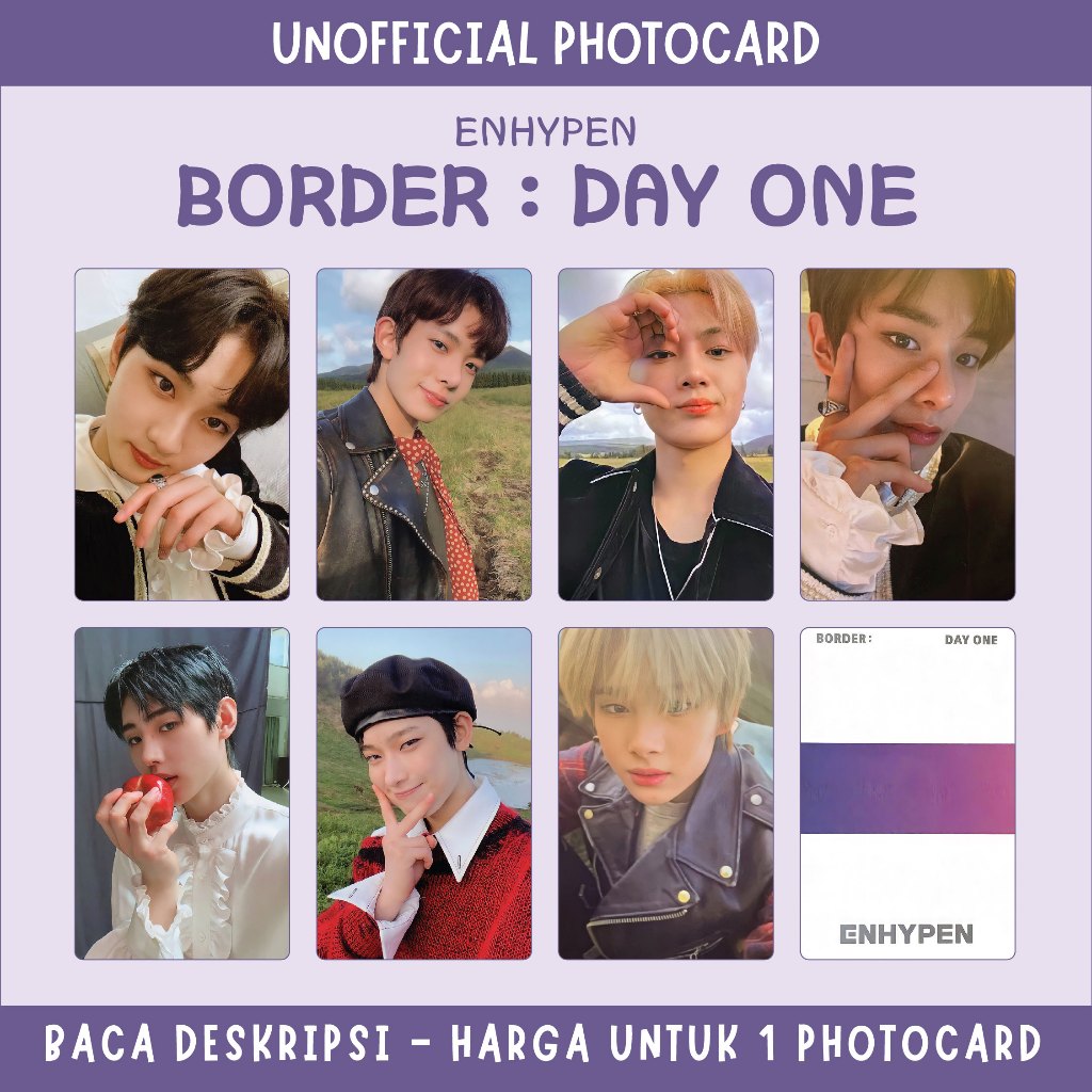 ENHYPEN - BORDER : DAY ONE - UNOFFICIAL PC